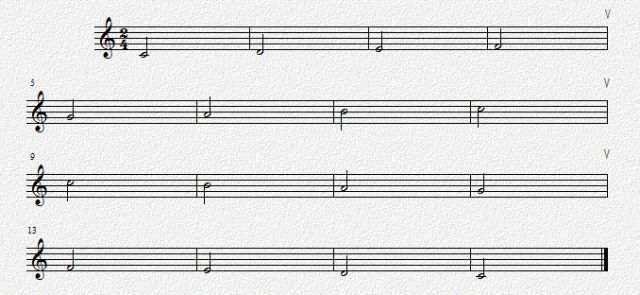 C大调音阶视唱怎么练习