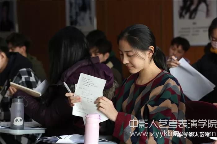 中影人表演培训 教学课堂